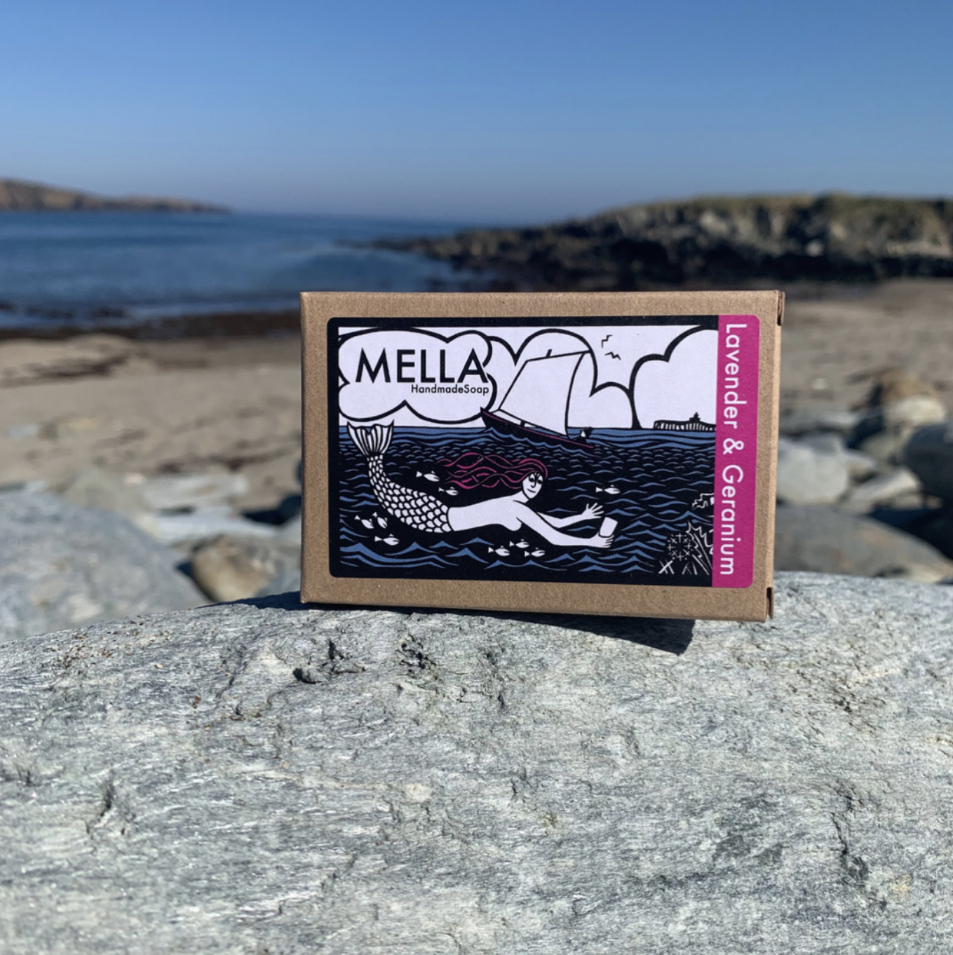 Mella - Lavender & Geranium Soap