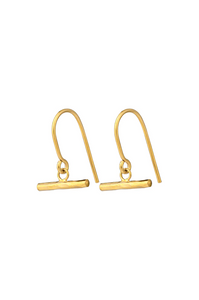 One & Eight Gold Willow Hook Earrings