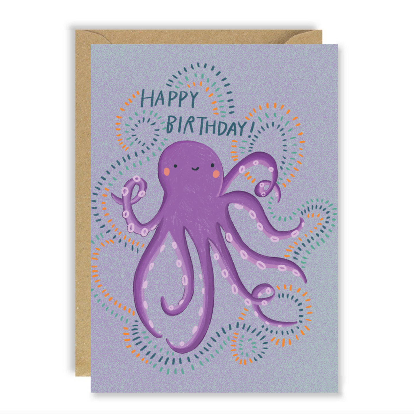 Joy Nevada Octopus Birthday Card