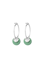 Load image into Gallery viewer, One &amp; Eight Clover Iris Earrings
