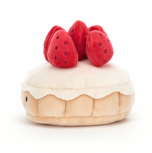 Load image into Gallery viewer, Jellycat Pretty Patisserie Tarte Aux Fraises
