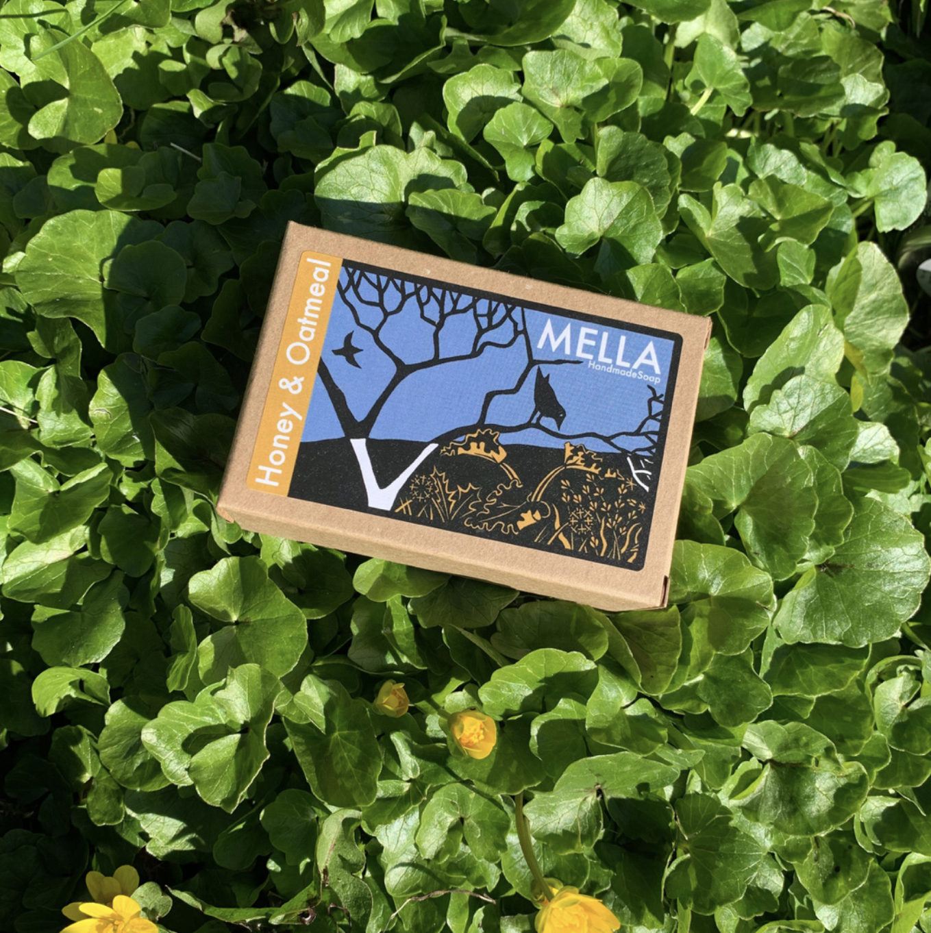 Mella - Scottish Honey & Oatmeal Soap