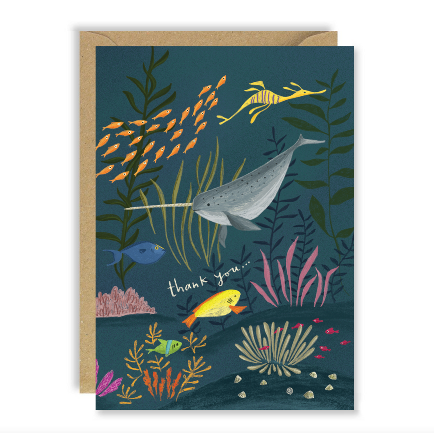 Joy Nevada Under the Sea Thank You Card