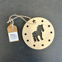 Load image into Gallery viewer, Pink Fish Pony Hanging Decoration
