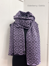 Load image into Gallery viewer, Lizzie&#39;s Fair Isle Reversible Scarf
