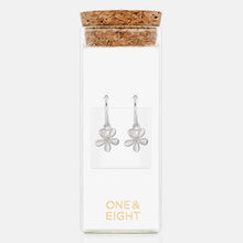 Load image into Gallery viewer, One &amp; Eight Silver Forget Me Not Earrings
