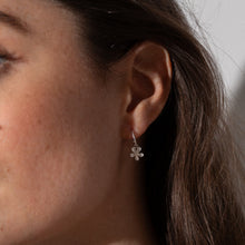 Load image into Gallery viewer, One &amp; Eight Silver Forget Me Not Earrings
