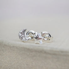 Load image into Gallery viewer, Lucy Kemp Mini Moon &amp; Stars Studs
