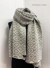 Load image into Gallery viewer, Lizzie&#39;s Fair Isle Reversible Scarf
