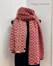 Load image into Gallery viewer, Lizzie&#39;s Fair Isle Reversible Scarf
