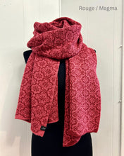 Load image into Gallery viewer, Lizzie&#39;s Fair Isle Reversible Scarf
