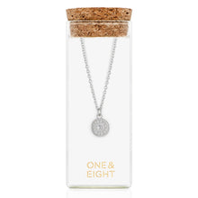Load image into Gallery viewer, One &amp; Eight Silver Coin Necklace
