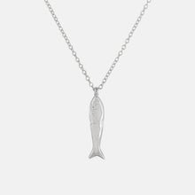 Load image into Gallery viewer, One &amp; Eight Gold Minnow Necklace
