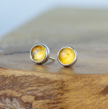 Load image into Gallery viewer, Alison Moore Citrine Gemstone Studs - 6mm
