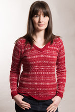Load image into Gallery viewer, Aunty Mays Jumper V-Neck
