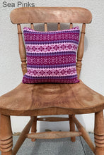 Load image into Gallery viewer, Funky Fair Isle Cushion
