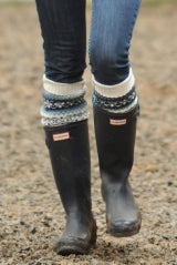 Funky Fair Isle Leg Warmers