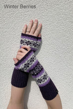 Load image into Gallery viewer, Funky Fair Isle Wrist Warmers
