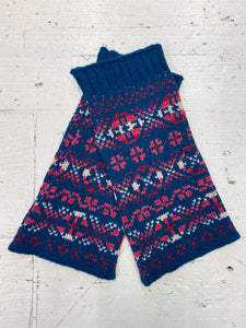 Aunty Mays Fair Isle Wrist Warmers