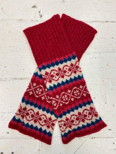 Load image into Gallery viewer, Funky Fair Isle Wrist Warmers
