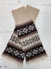 Load image into Gallery viewer, Funky Fair Isle Wrist Warmers
