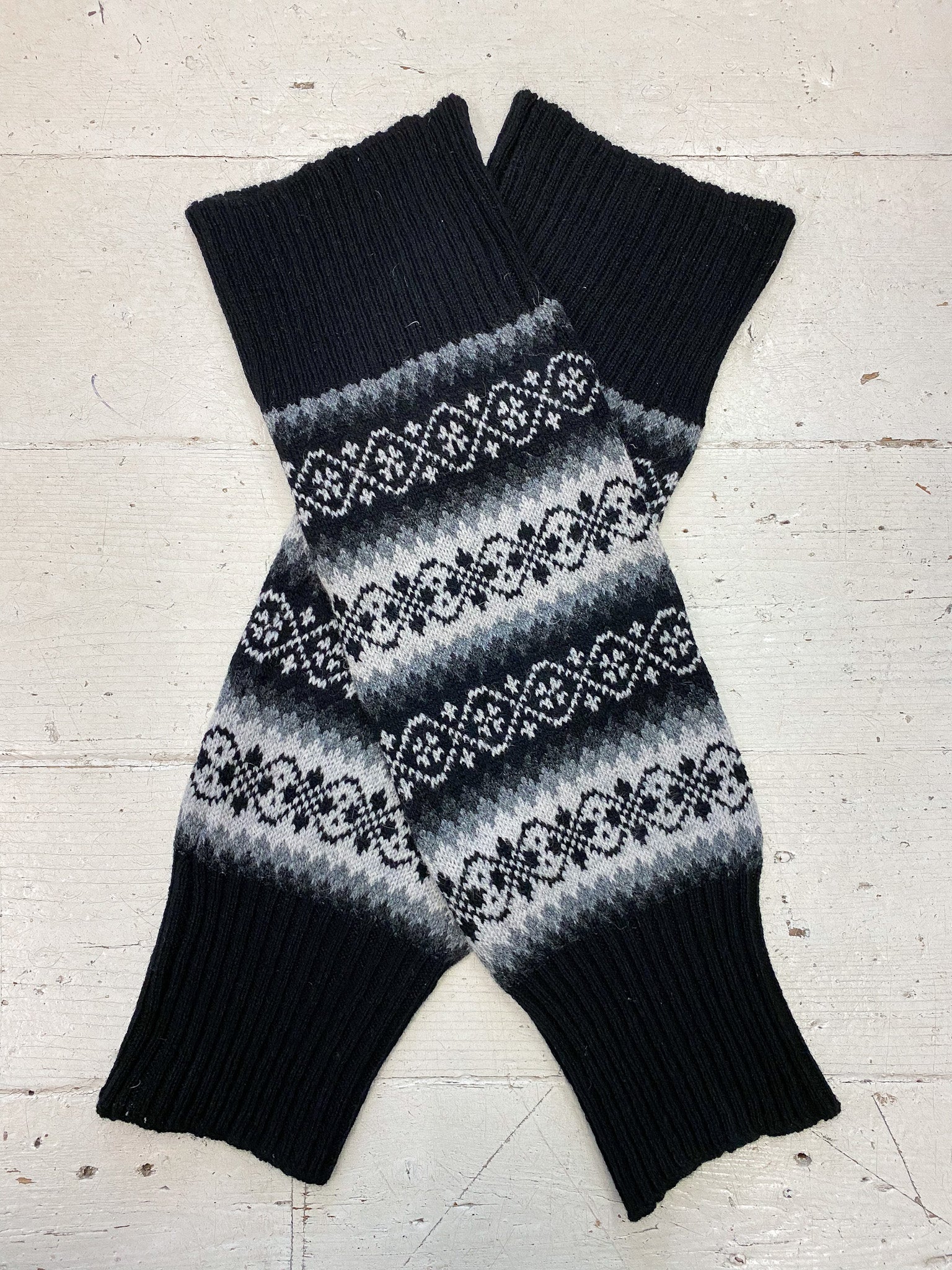 Funky Fair Isle Leg Warmers – Ninianshetland