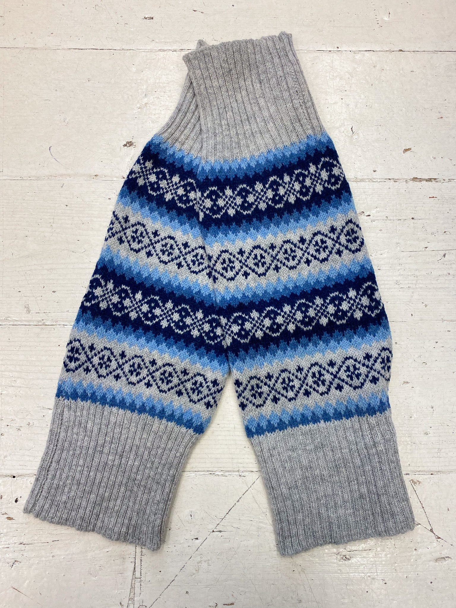 Funky Fair Isle Leg Warmers – Ninianshetland