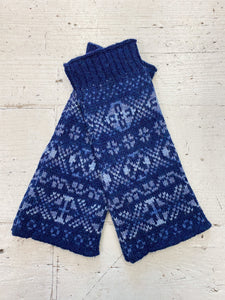 Aunty Mays Fair Isle Wrist Warmers