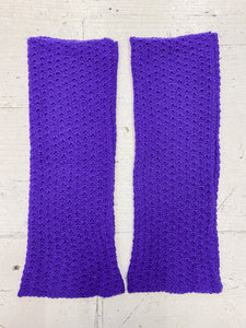 Tuck Stitch Wrist Warmers