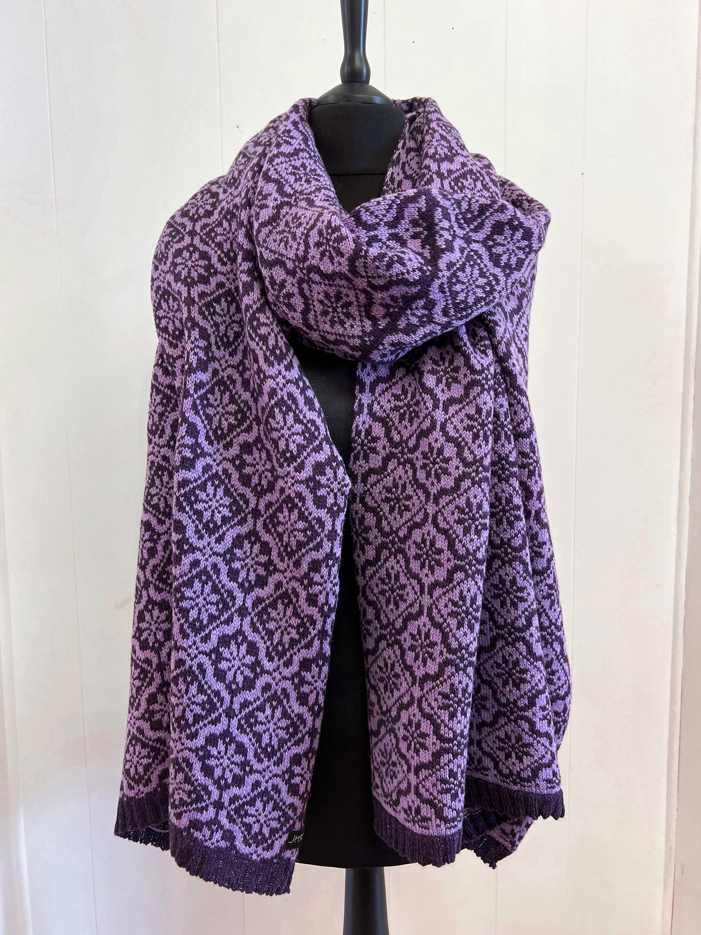 Lizzie's Fair Isle Scarf