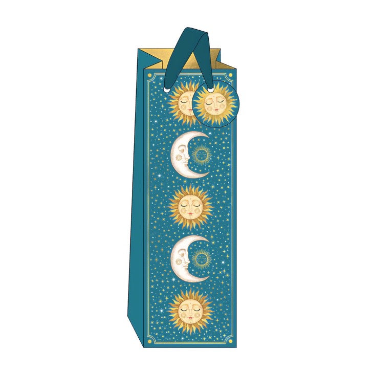 The Art File - Sun & Moon Bottle Gift Bag
