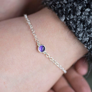 Alison Moore Amethyst Gemstone Bracelet