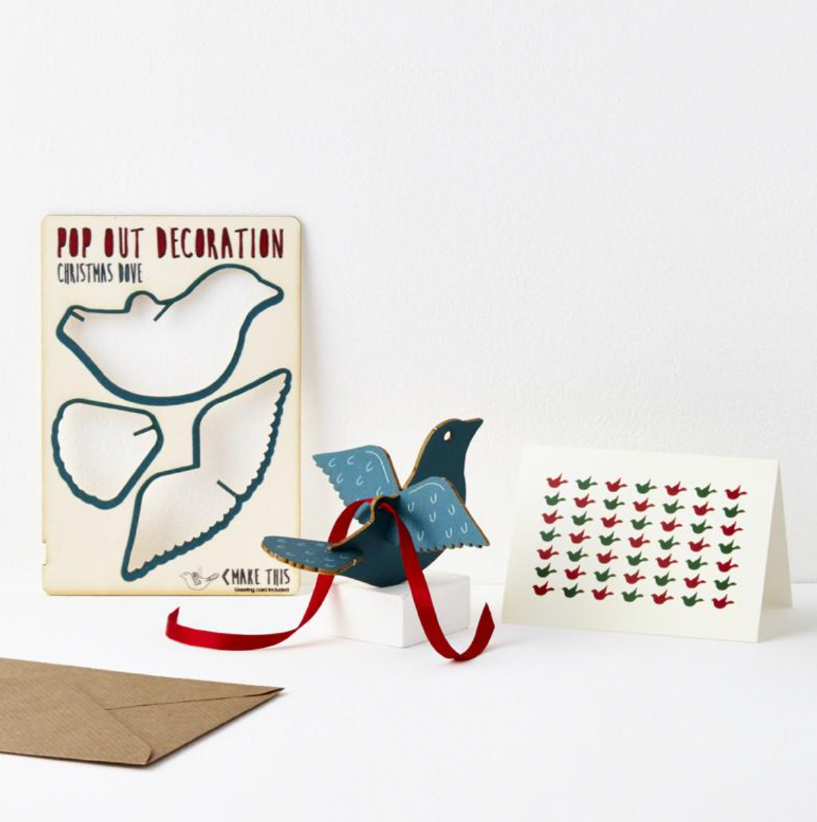 The Pop Out Card Company - Christmas Dove