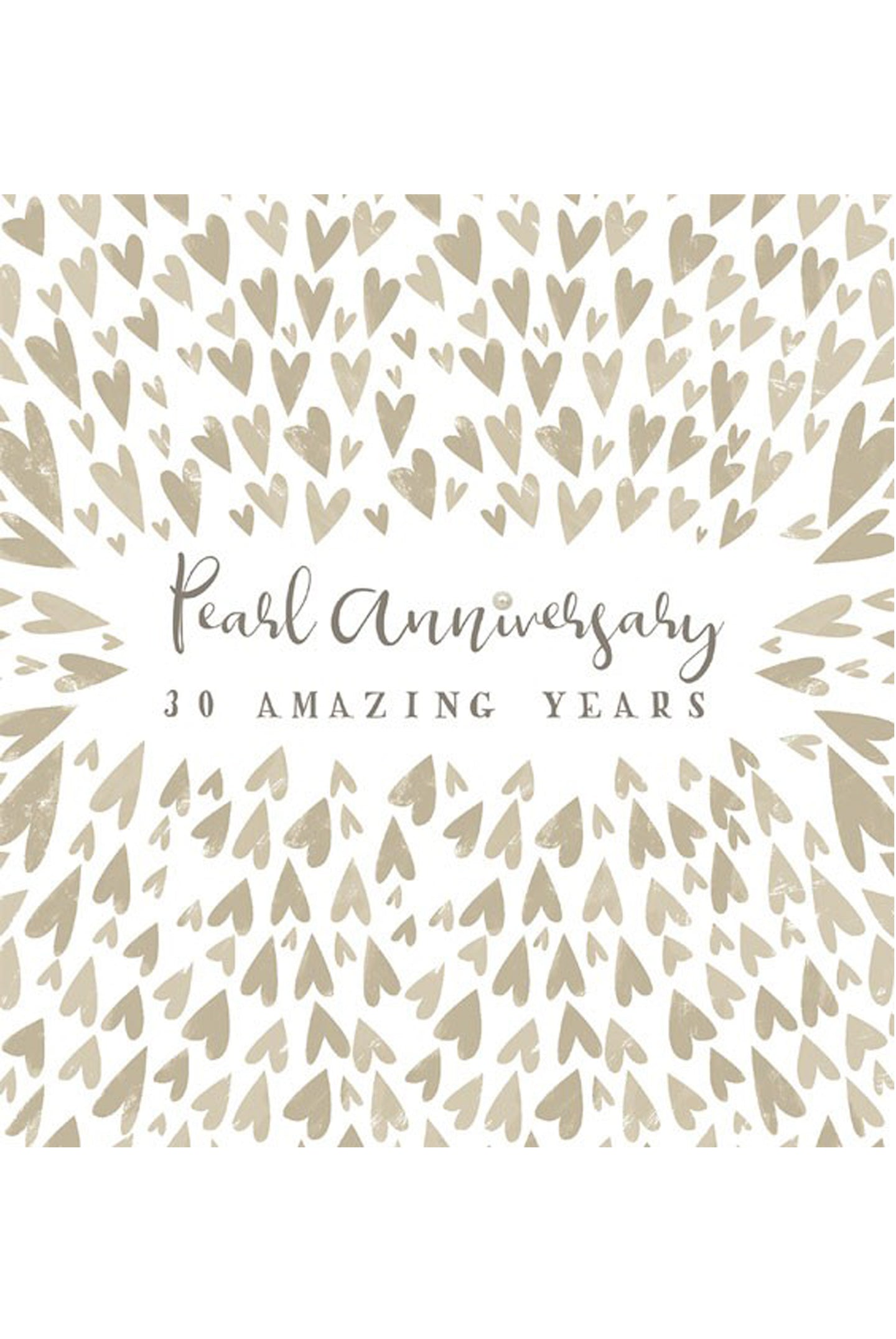 TAF Pearl Anniversary Heart