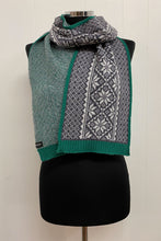 Load image into Gallery viewer, Vintage Fair Isle Border Scarf
