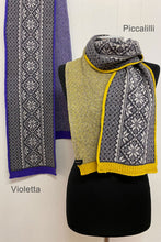 Load image into Gallery viewer, Vintage Fair Isle Border Scarf
