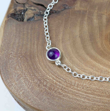 Load image into Gallery viewer, Alison Moore Amethyst Gemstone Bracelet
