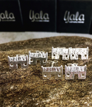 Load image into Gallery viewer, Yala Jewellery Silver Crofthoose Studs
