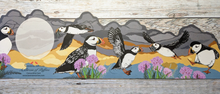 Load image into Gallery viewer, Tammie Norries - Concertina Card - Puffin
