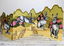 Load image into Gallery viewer, Tammie Norries - Concertina Card - Hare

