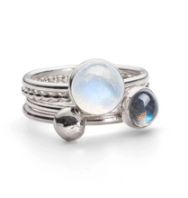Load image into Gallery viewer, Alison Moore Mist Stacking Ring
