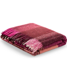 Load image into Gallery viewer, Bronte - Lindley Raspberry Throw
