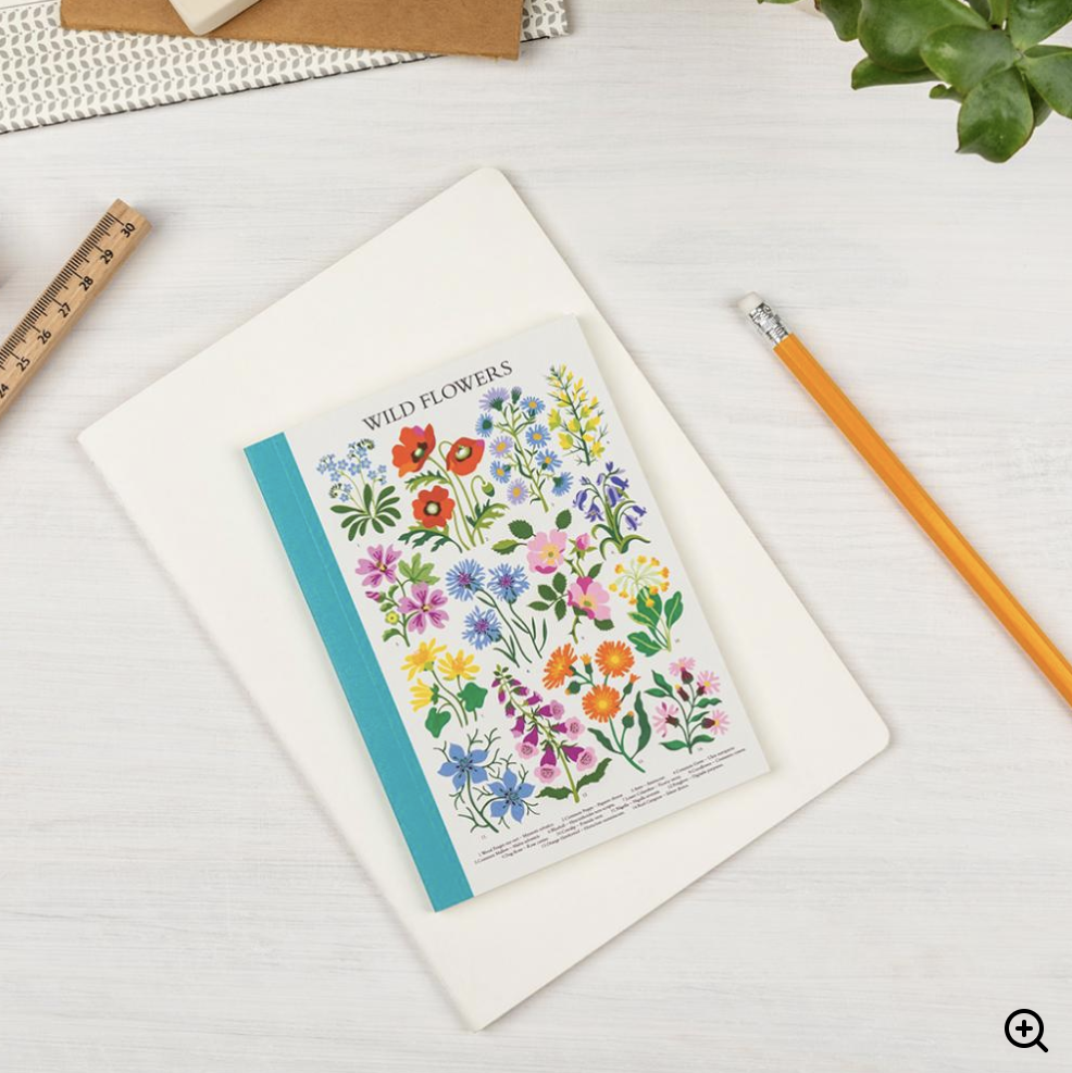 Rex: Wild Flowers A6 Notebook