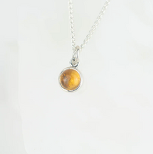 Load image into Gallery viewer, Alison Moore Nebula Single Gemstone Pendant - Citrine
