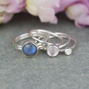 Alison Moore Frozen Stacking Ring