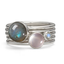 Load image into Gallery viewer, Alison Moore Frozen Stacking Ring
