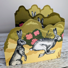 Load image into Gallery viewer, Tammie Norries - Concertina Card - Hare
