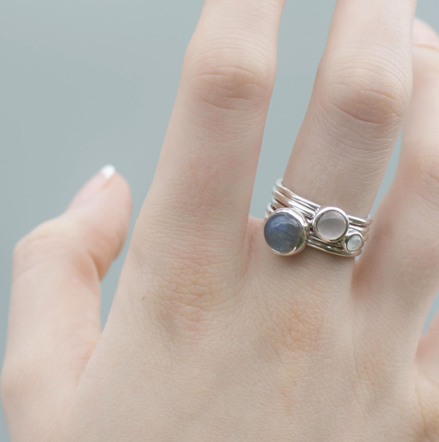 Alison moore new arrivals stacking rings