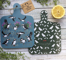 Load image into Gallery viewer, Tammie Norries - Puffin Chopping Board
