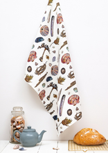 Load image into Gallery viewer, Sarah Leask Tea Towel - Sea Treasures
